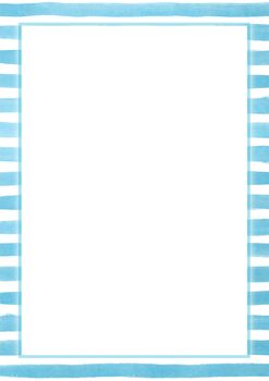 Vertical sky blue painting strip pattern blank background 