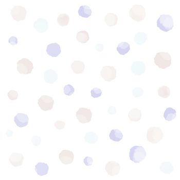 The seamless light soften pastel watercolor dotted pattern paper background