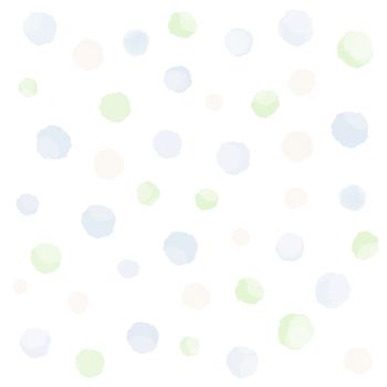 The seamless light soften pastel watercolor dotted pattern paper background