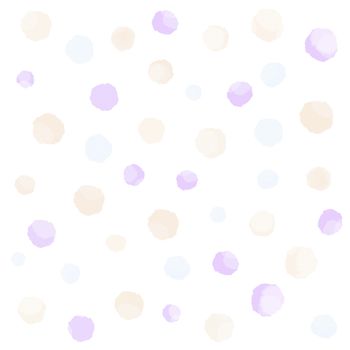 The seamless light soften pastel watercolor dotted pattern paper background