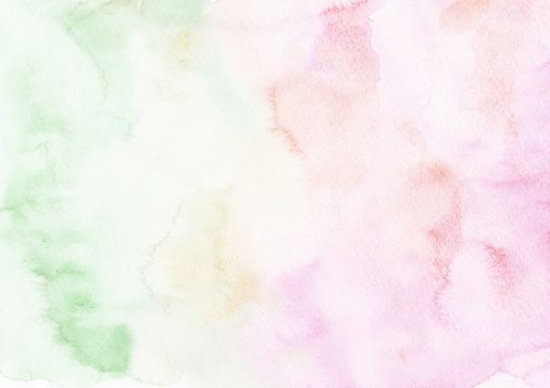 The gradient mixed colors blank ink brush textured paper background