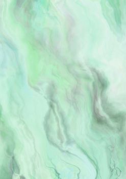 The vertical blank green brush art paper background