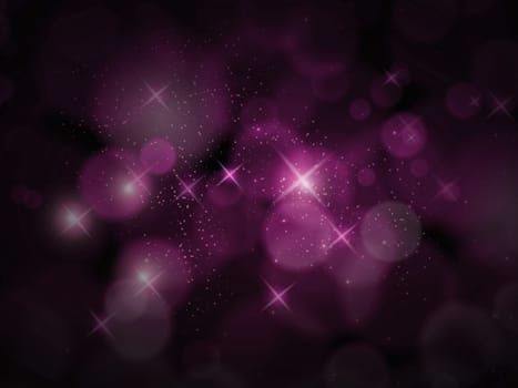 Abstract purple elegant blurred bokeh effect dark background 