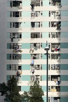 The exterior Hong Kong cultural residential building 