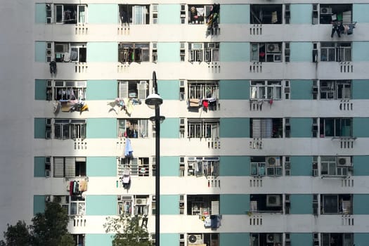 The exterior Hong Kong cultural residential building 