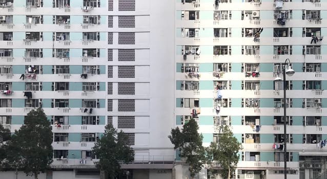 The exterior Hong Kong cultural residential building 