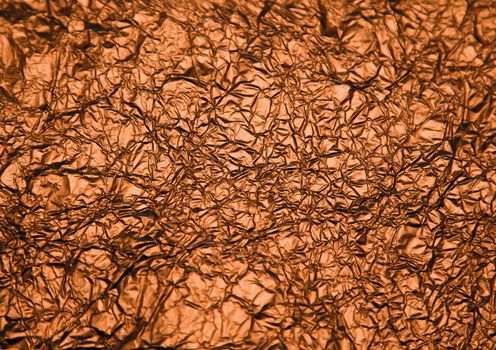 The bronze shinny abstract copper paper background