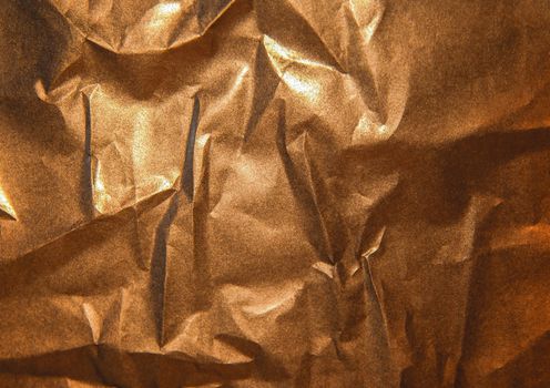 The bronze shinny abstract copper paper background