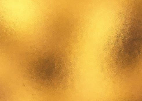 The golden shiny abstract metallic textured glass background