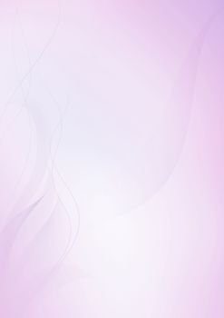 The soft and light purple gradient vertical paper background 