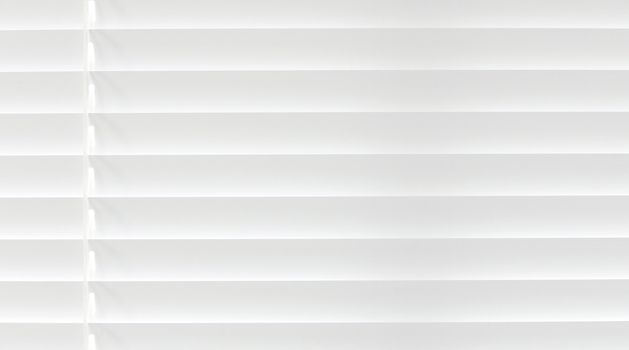 White venetian blind lifted background