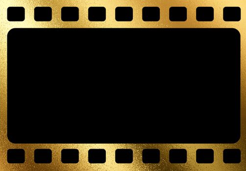 The horizontal blank tranitional retro film frame template background