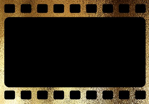 The horizontal blank tranitional retro film frame template background