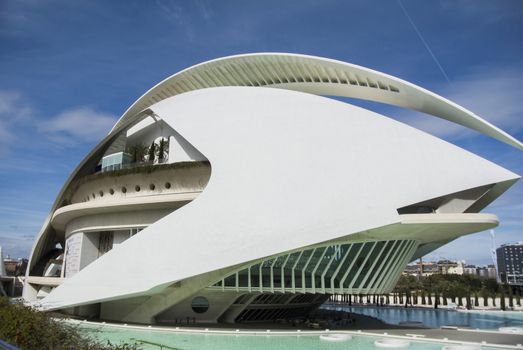 Museum of Science Prince Felipe, Valencia, Spain Editorial