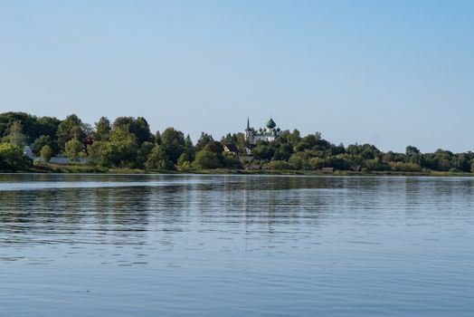 Church of the Nativity of John the Baptist on the banks of the Volkhov River, Staraya Ladoga, Russia