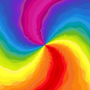 Abstract rainbow background