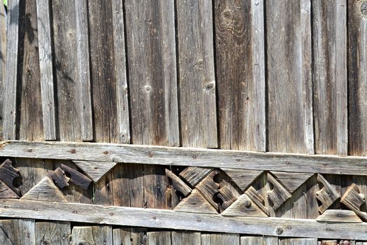 Old wood fence texture background
