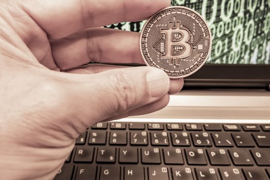 Bitcoin is a decentralized digital currency without a central bank or single administrator.