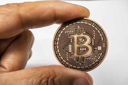 Bitcoin is a decentralized digital currency without a central bank or single administrator.