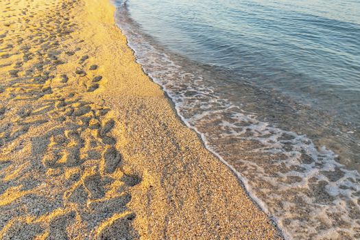 relaxing sea view in nature for background and wallpaper