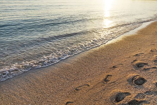 relaxing sea view in nature for background and wallpaper