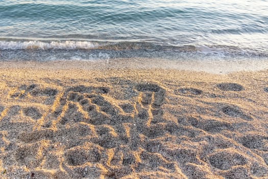 relaxing sea view in nature for background and wallpaper