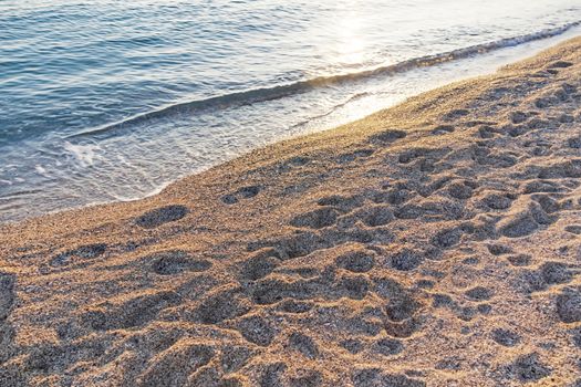 relaxing sea view in nature for background and wallpaper