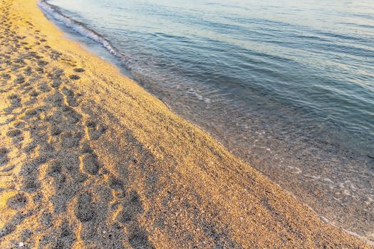 relaxing sea view in nature for background and wallpaper