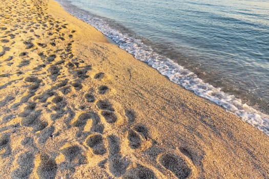 relaxing sea view in nature for background and wallpaper