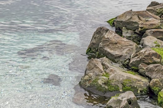 relaxing sea view in nature for background and wallpaper