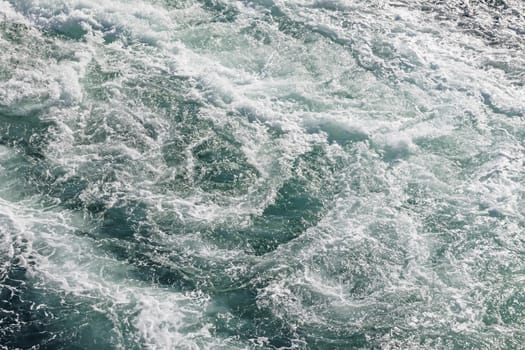 wavy sea view in nature for background and wallpaper