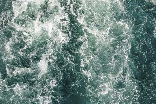 wavy sea view in nature for background and wallpaper