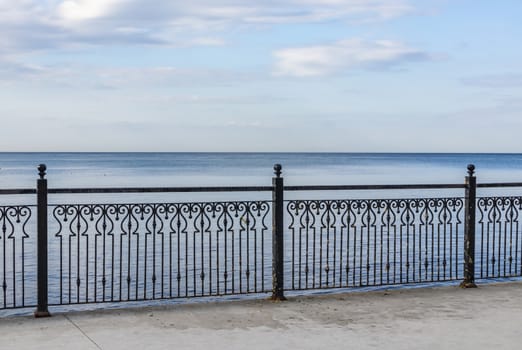 relaxing sea view in nature for background and wallpaper