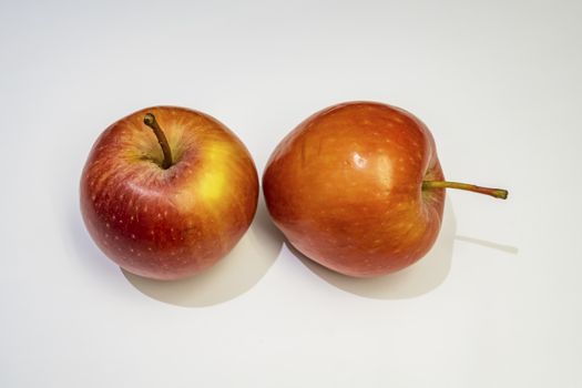 close up ready to eat apple fruit on background