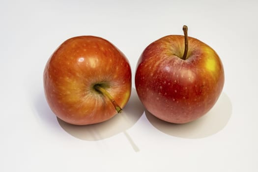 close up ready to eat apple fruit on background