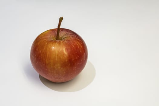close up ready to eat apple fruit on background