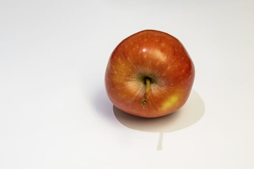 close up ready to eat apple fruit on background