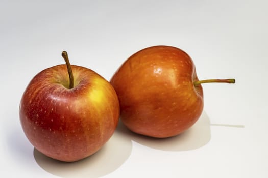 close up ready to eat apple fruit on background