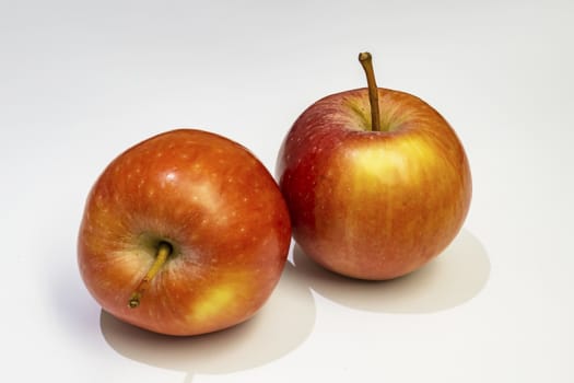 close up ready to eat apple fruit on background