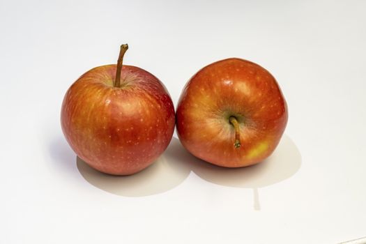 close up ready to eat apple fruit on background
