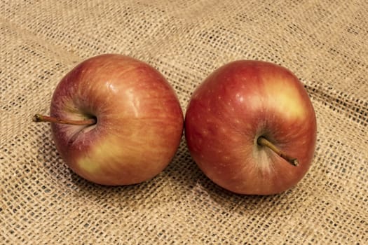 close up ready to eat apple fruit on background