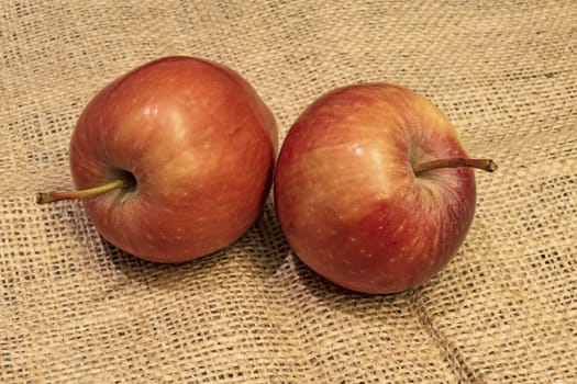 close up ready to eat apple fruit on background