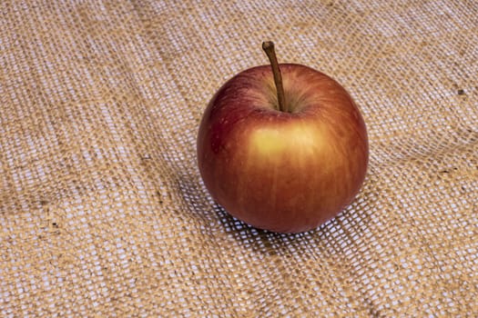 close up ready to eat apple fruit on background