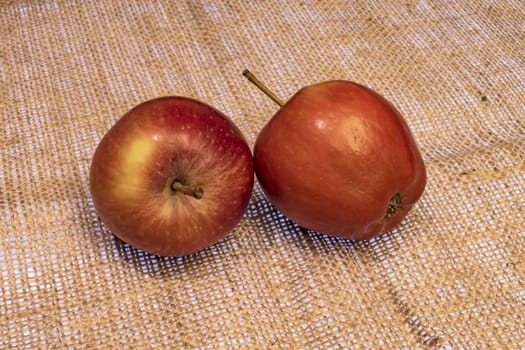 close up ready to eat apple fruit on background