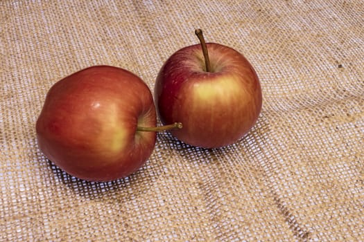close up ready to eat apple fruit on background