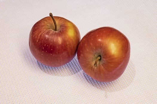 close up ready to eat apple fruit on background