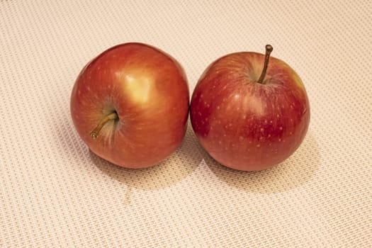 close up ready to eat apple fruit on background
