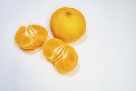 mandarin fruits with vitamin c in winter season