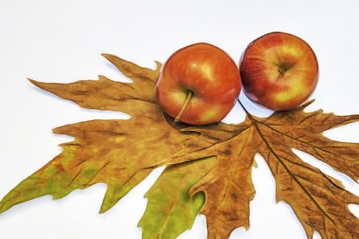 close up ready to eat apple fruit on background