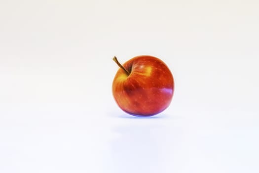 close up ready to eat apple fruit on background